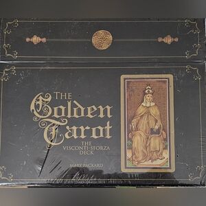 COPY - NIB Sealed Visconti-Sforza Deck Golden Tarot